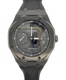 CASIO（カシオ）の古着「GA-2100SKE メタルカスタム / 腕時計」｜ブラック