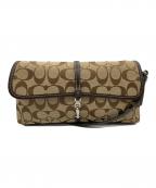 COACHコーチ）の古着「ショルダーバッグ」｜ベージュ