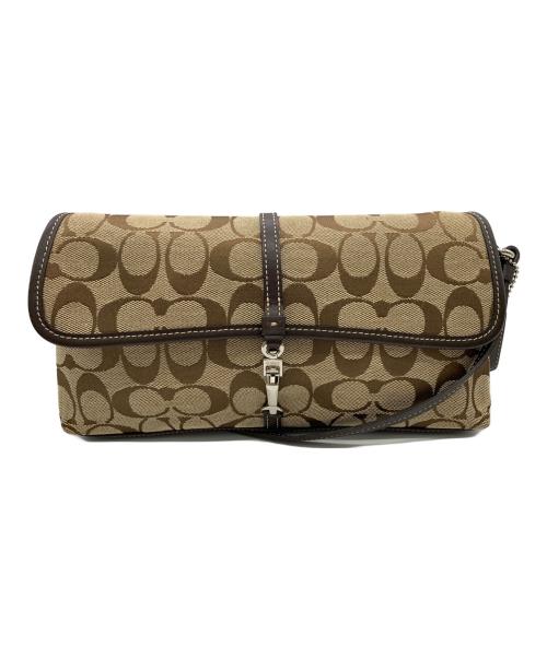 COACH（コーチ）COACH (コーチ) ショルダーバッグ ベージュの古着・服飾アイテム