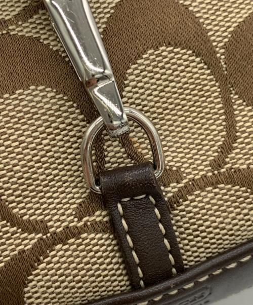 COACH（コーチ）COACH (コーチ) ショルダーバッグ ベージュの古着・服飾アイテム