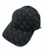 Calvin Klein Jeansカルバンクラインジーンズ）の古着「LOGO JAQUARD BASEBALL CAP」｜ブラック