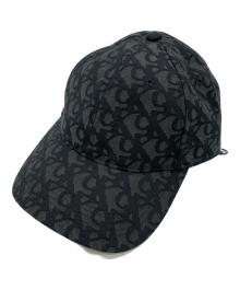 Calvin Klein Jeans（カルバンクラインジーンズ）の古着「LOGO JAQUARD BASEBALL CAP」｜ブラック