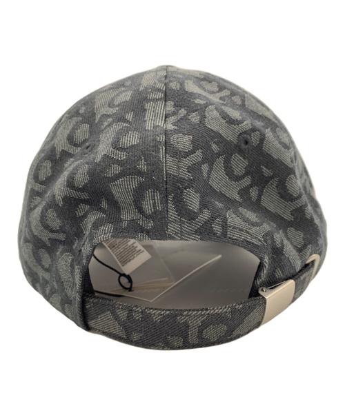 Calvin Klein Jeans（カルバンクラインジーンズ）Calvin Klein Jeans (カルバンクラインジーンズ) LOGO JAQUARD BASEBALL CAP ブラック サイズ:OSの古着・服飾アイテム