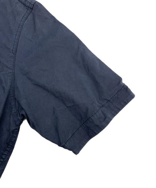 STONE ISLAND（ストーンアイランド）STONE ISLAND (ストーンアイランド) コットンツイル ストレッチ オーバーシャツ ブラック サイズ:Mの古着・服飾アイテム