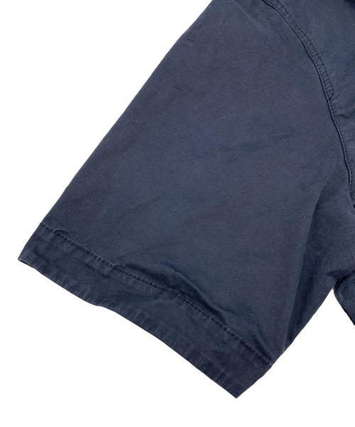 STONE ISLAND（ストーンアイランド）STONE ISLAND (ストーンアイランド) コットンツイル ストレッチ オーバーシャツ ブラック サイズ:Mの古着・服飾アイテム