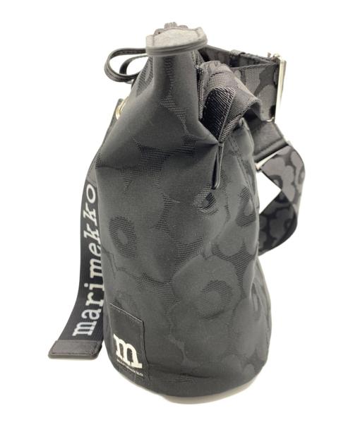 marimekko（マリメッコ）marimekko (マリメッコ) Carry All Solid ショルダーバッグ ブラックの古着・服飾アイテム