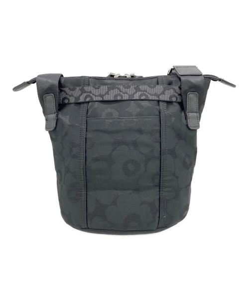 marimekko（マリメッコ）marimekko (マリメッコ) Carry All Solid ショルダーバッグ ブラックの古着・服飾アイテム