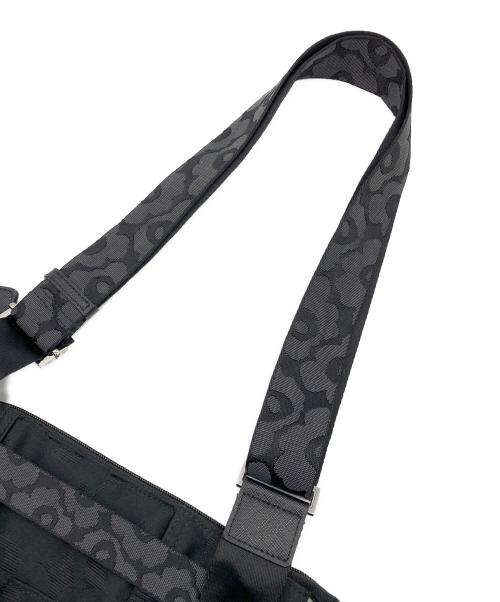 marimekko（マリメッコ）marimekko (マリメッコ) Carry All Solid ショルダーバッグ ブラックの古着・服飾アイテム