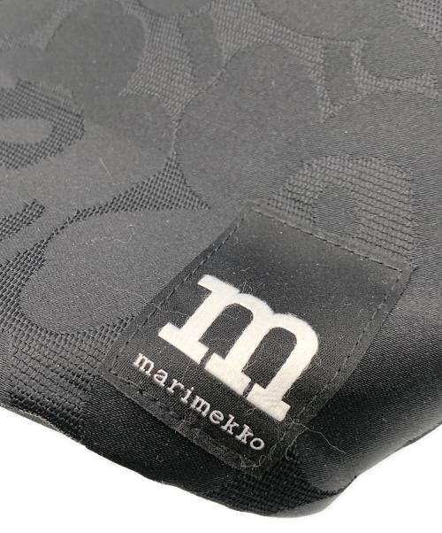 marimekko（マリメッコ）marimekko (マリメッコ) Carry All Solid ショルダーバッグ ブラックの古着・服飾アイテム