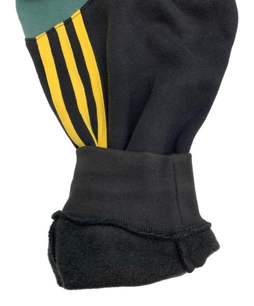 adidas（アディダス）adidas (アディダス) プルオーバーパーカー ブラック サイズ:3XLの古着・服飾アイテム