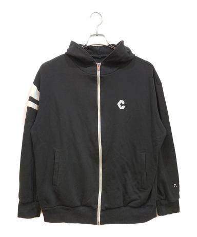 中古・古着通販】CRONOS (クロノス) ジップパーカー ブラック サイズ