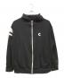 CRONOS（クロノス）の古着「ジップパーカー」｜ブラック