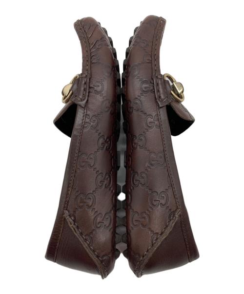 GUCCI（グッチ）GUCCI (グッチ) ドライビングシューズ ブラウン サイズ:36の古着・服飾アイテム
