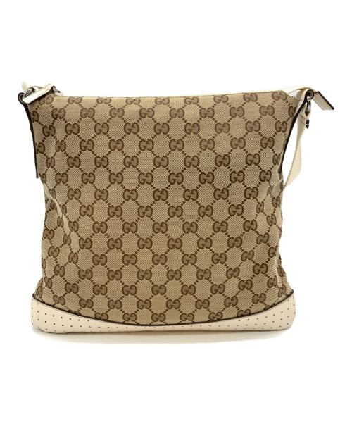 GUCCI（グッチ）GUCCI (グッチ) ショルダーバッグ ベージュの古着・服飾アイテム