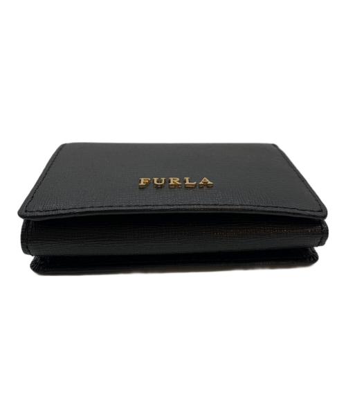 FURLA（フルラ）FURLA (フルラ) 3つ折り財布 ブラックの古着・服飾アイテム