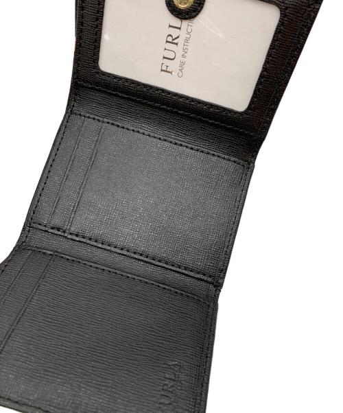 FURLA（フルラ）FURLA (フルラ) 3つ折り財布 ブラックの古着・服飾アイテム