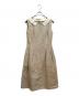 Rene（ルネ）の古着「ノースリーブワンピース」｜ベージュ