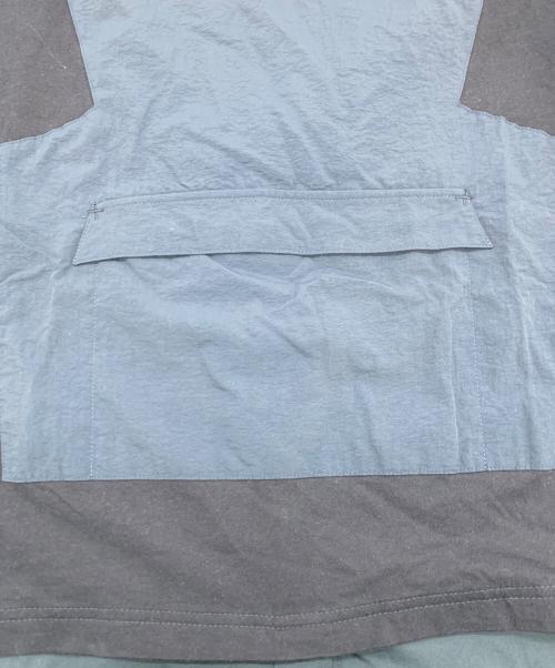 nagonstans（ナゴンスタンス）nagonstans (ナゴンスタンス) 半袖ブラウス ネイビー サイズ:Mの古着・服飾アイテム