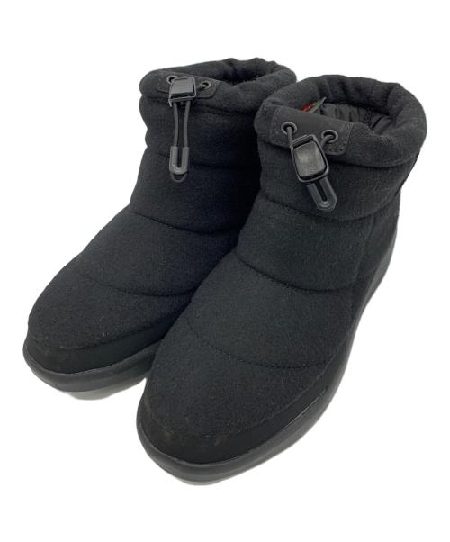 THE NORTH FACE（ザ ノース フェイス）THE NORTH FACE (ザ ノース フェイス) W Nuptse Bootie WP Logo Short / ヌプシ ブーティ ウォータープルーフ ロゴ ショート ブラック サイズ:US：8の古着・服飾アイテム