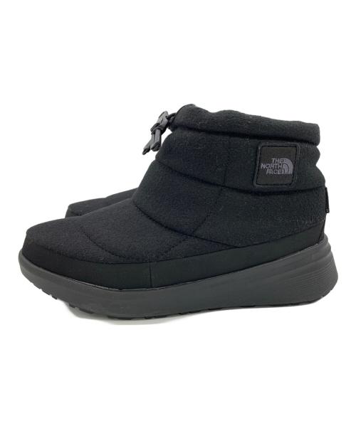 THE NORTH FACE（ザ ノース フェイス）THE NORTH FACE (ザ ノース フェイス) W Nuptse Bootie WP Logo Short / ヌプシ ブーティ ウォータープルーフ ロゴ ショート ブラック サイズ:US：8の古着・服飾アイテム