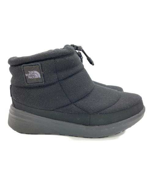THE NORTH FACE（ザ ノース フェイス）THE NORTH FACE (ザ ノース フェイス) W Nuptse Bootie WP Logo Short / ヌプシ ブーティ ウォータープルーフ ロゴ ショート ブラック サイズ:US：8の古着・服飾アイテム