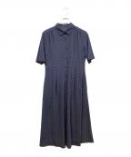 MACKINTOSH LONDONマッキントッシュ ロンドン）の古着「アスタープリントジャージワンピース」｜ネイビー