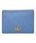 GUCCI（グッチ）の古着「コンパクトウォレット」｜ブルー