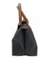 LONGCHAMP (ロンシャン) ハンドバッグ ブラック×ブラウン：6000円