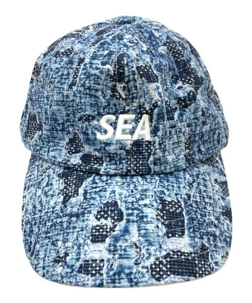 FDMTL（ファンダメンタル）FDMTL (ファンダメンタル) WIND AND SEA (ウィンダンシー) キャップ ブルーの古着・服飾アイテム