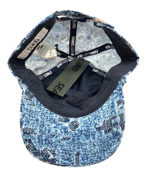 FDMTL（ファンダメンタル）FDMTL (ファンダメンタル) WIND AND SEA (ウィンダンシー) キャップ ブルーの古着・服飾アイテム
