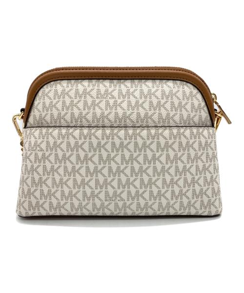 MICHAEL KORS（マイケル・コース）MICHAEL KORS (マイケル・コース) ショルダーバッグ ホワイトの古着・服飾アイテム