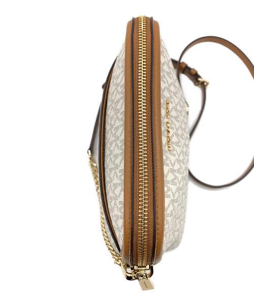 MICHAEL KORS（マイケル・コース）MICHAEL KORS (マイケル・コース) ショルダーバッグ ホワイトの古着・服飾アイテム