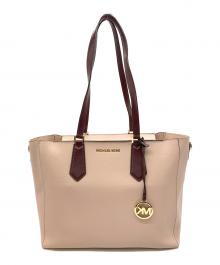 MICHAEL KORS（マイケル・コース）の古着「ハンドバッグ」｜ピンク×ブラウン