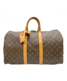 LOUIS VUITTON（ルイ ヴィトン）の古着「キーポル45」｜ブラウン