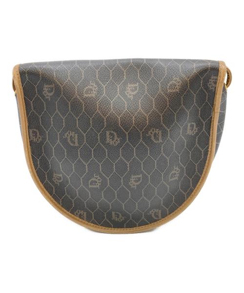 Christian Dior（クリスチャン ディオール）Christian Dior (クリスチャン ディオール) ショルダーバッグ ブラック×ブラウンの古着・服飾アイテム