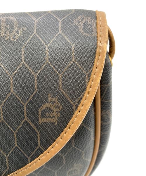 Christian Dior（クリスチャン ディオール）Christian Dior (クリスチャン ディオール) ショルダーバッグ ブラック×ブラウンの古着・服飾アイテム