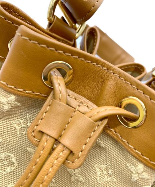 LOUIS VUITTON（ルイ ヴィトン）LOUIS VUITTON (ルイ ヴィトン) ノエリーモノグラムミニハンドバック ブラウン×ベージュの古着・服飾アイテム