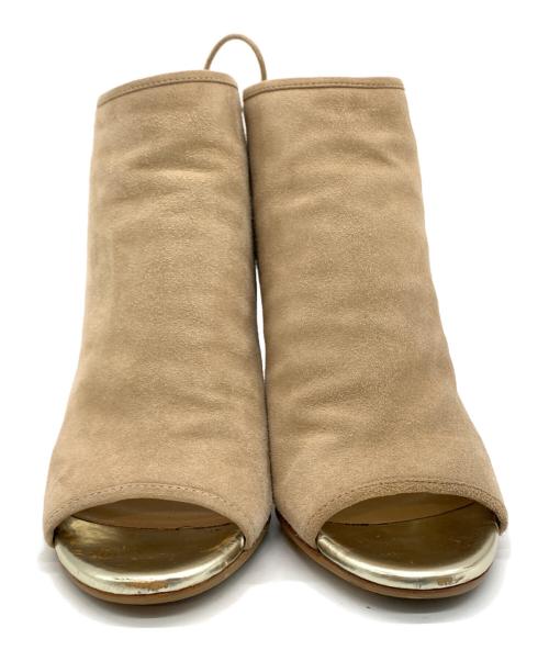 JIMMY CHOO（ジミーチュウ）JIMMY CHOO (ジミーチュウ) ヒールサンダル ベージュ サイズ:35 1/2の古着・服飾アイテム