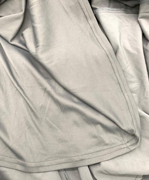 Aimeine（エメイン）Aimeine (エメイン) チュールフリルドッキングワンピース ブラック×グレー サイズ:Fの古着・服飾アイテム