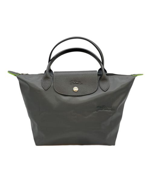 LONGCHAMP（ロンシャン）LONGCHAMP (ロンシャン) ハンドバッグ グレーの古着・服飾アイテム