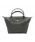 LONGCHAMP（ロンシャン）の古着「ハンドバッグ」｜グレー