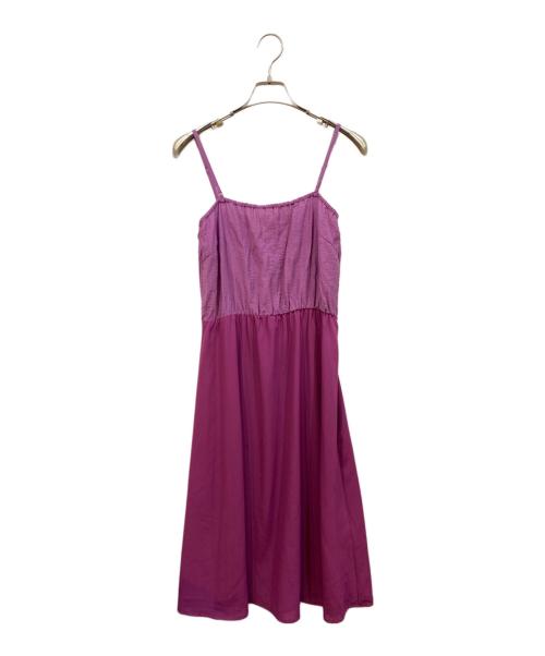 Snidel（スナイデル）Snidel (スナイデル) カシュクールロングワンピース パープル サイズ:1の古着・服飾アイテム