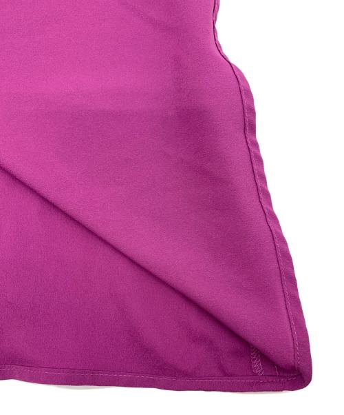 Snidel（スナイデル）Snidel (スナイデル) カシュクールロングワンピース パープル サイズ:1の古着・服飾アイテム