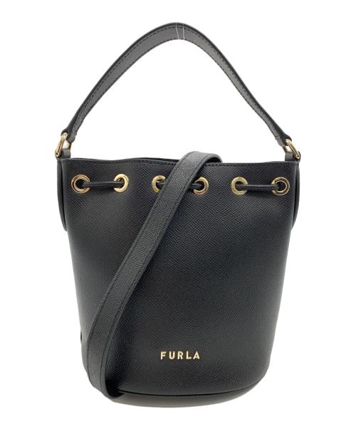 FURLA（フルラ）FURLA (フルラ) 2WAYバッグ ブラックの古着・服飾アイテム