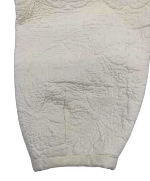 KAGURE（カグレ）KAGURE (カグレ) ノーカラージャケット ホワイト サイズ:Freeの古着・服飾アイテム