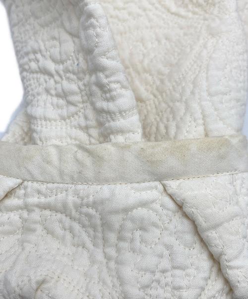 KAGURE（カグレ）KAGURE (カグレ) ノーカラージャケット ホワイト サイズ:Freeの古着・服飾アイテム