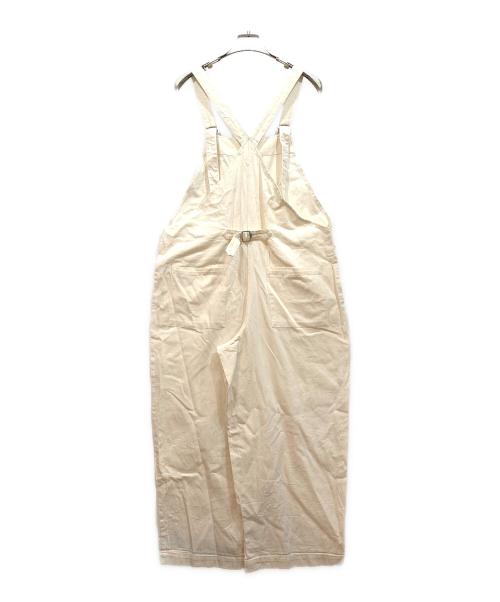 KAGURE（カグレ）KAGURE (カグレ) ライトデニムサロペット アイボリー サイズ:Freeの古着・服飾アイテム