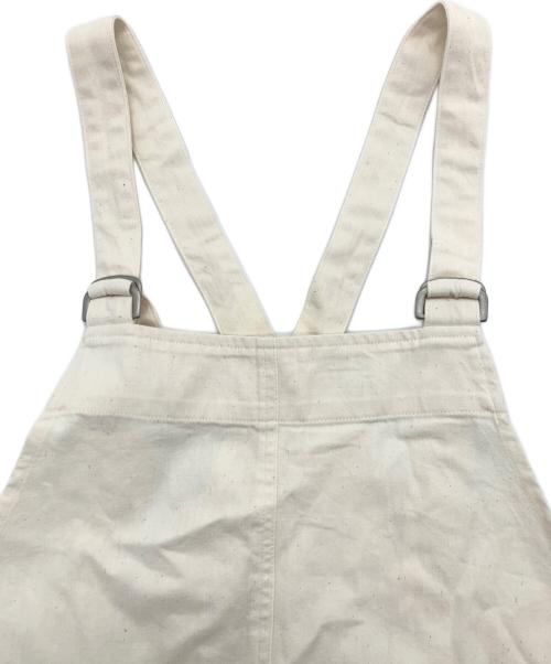 KAGURE（カグレ）KAGURE (カグレ) ライトデニムサロペット アイボリー サイズ:Freeの古着・服飾アイテム