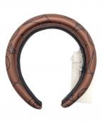 marimekkoマリメッコ）の古着「ウニッコヘッドバンド」｜ブラウン