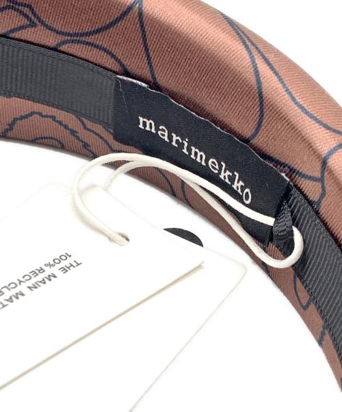 marimekko（マリメッコ）marimekko (マリメッコ) ウニッコヘッドバンド ブラウンの古着・服飾アイテム